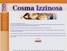 Tablet Screenshot of cosmaizzinosa.it